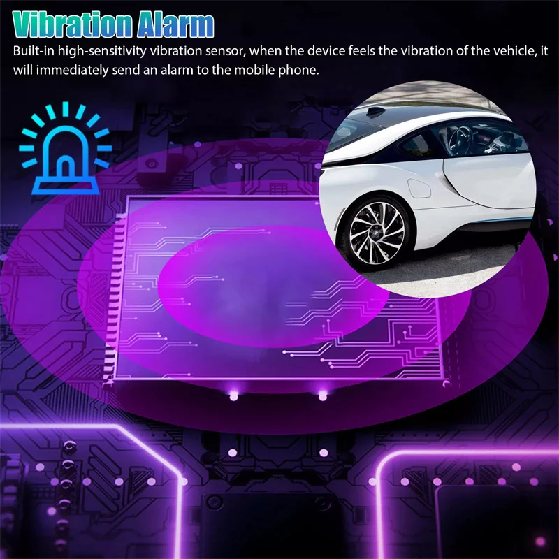 Автомобильный OBD GPS трекер противоугонная сигнализация устройство слежения 12 В-24
