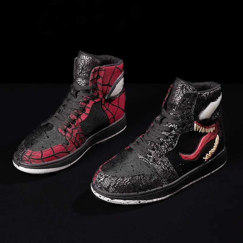 

Marvel Venom Spider Man original design trendy shoes new sneakers board shoes all-match men's increase in height