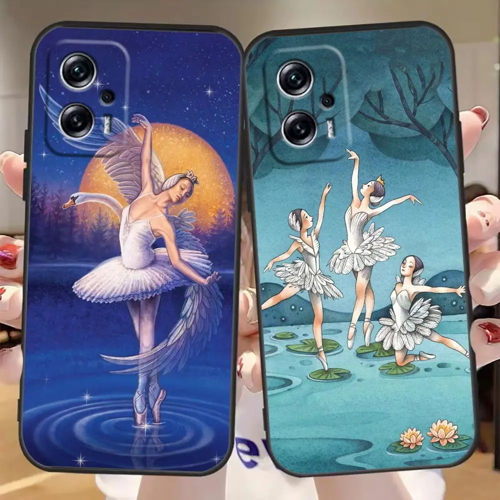 

Phone Case For Redmi Note 11 10 9T 9S 9 8T 8 7 6 5 5A 4 3 A1 GO Pro Aprime 5G 4G Fundas Shell Capa A Pretty Girl Does Ballet