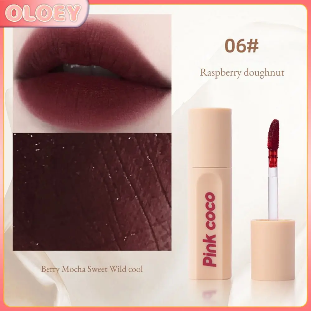 

Lip Mud Matte Non-stick Cup Lip Honey Anti-sweat No Fading Waterproof Lip Gloss Lip Glaze Beauty And Health Liquid Lipstick