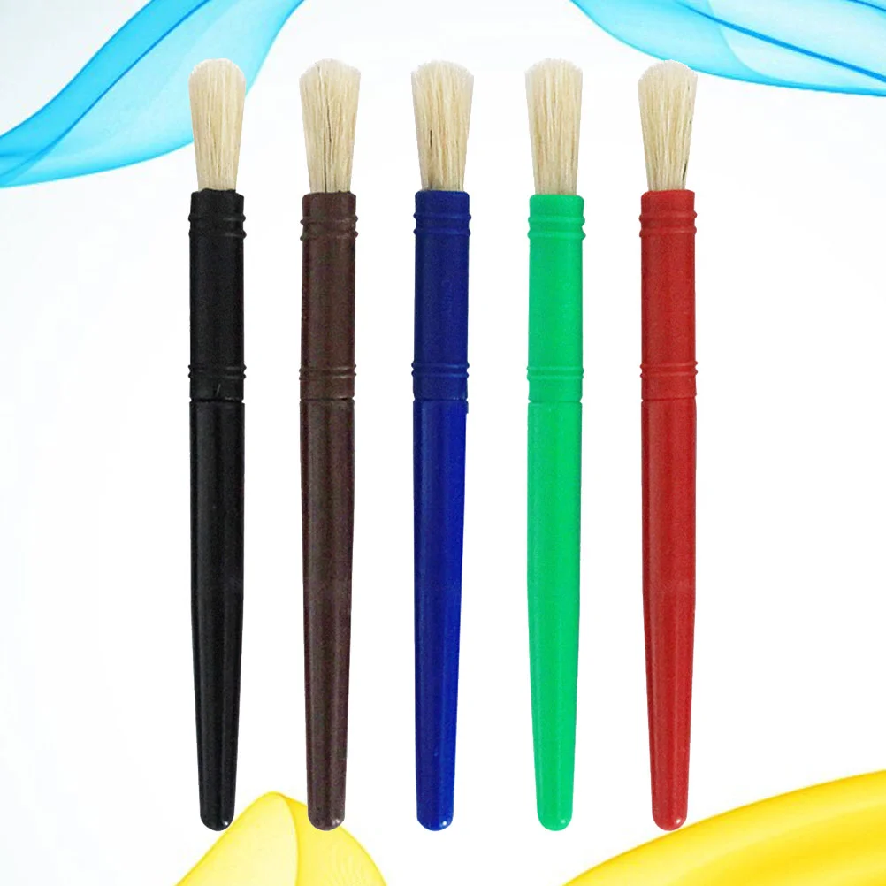 

5pcs Portable Painting Brush Painting Pens Drawing Pen Art Painting Tool Set for Artist Students (5A)