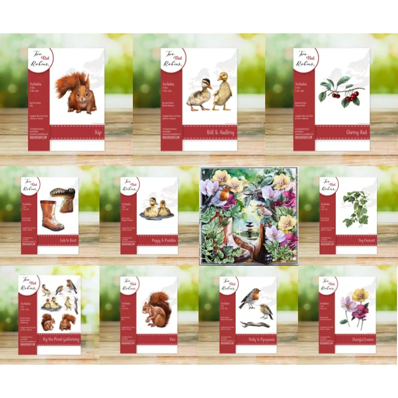 Изготовитель: The Pond Die Collection веселая утка космос красный искусственный плющ