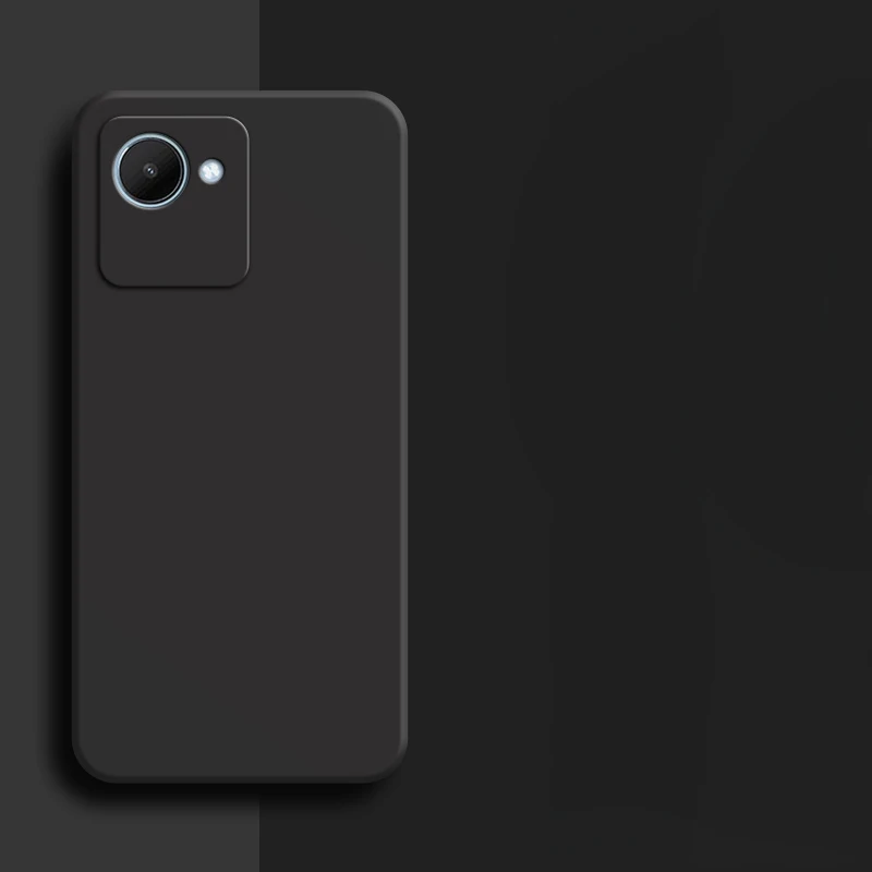 Чехол для Realme C30 чехол 6 5 дюйма Новый противоударный из жидкого силикона C35 C25S C25 C25Y