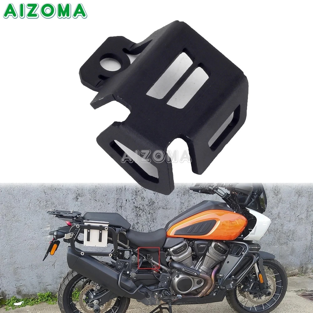 Фото Для Harley Pan America 1250 1250 RA1250S RA1250 Special 21-24 мотоцикла, задняя крышка бачка тормозной жидкости, защита масляной чашки №1