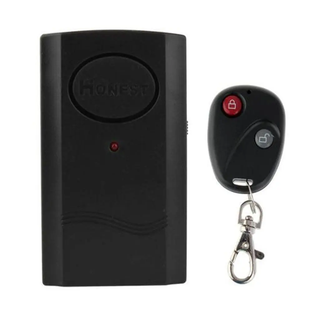 

Wireless Vibration Alarm Home Security Motorcycle Car Door Window Anti-Theft Burglar Detector Sensor 120dB Remote Control