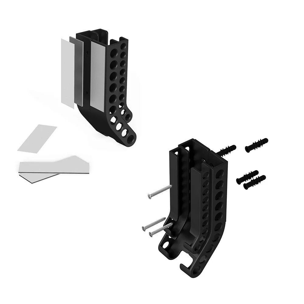 

High-quality AA/AAA Battery Storage Bracket Battery Wall Mount Storage Bracket