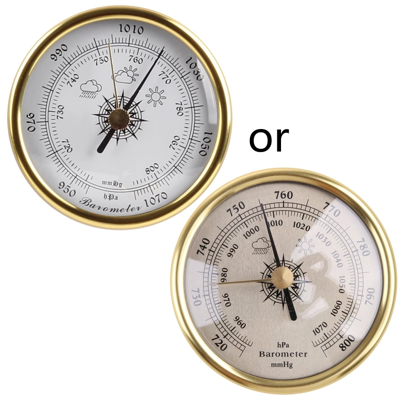 

Wall Mount Barometer Metal & ABS Made High Accuracy Barometer Weather Station
