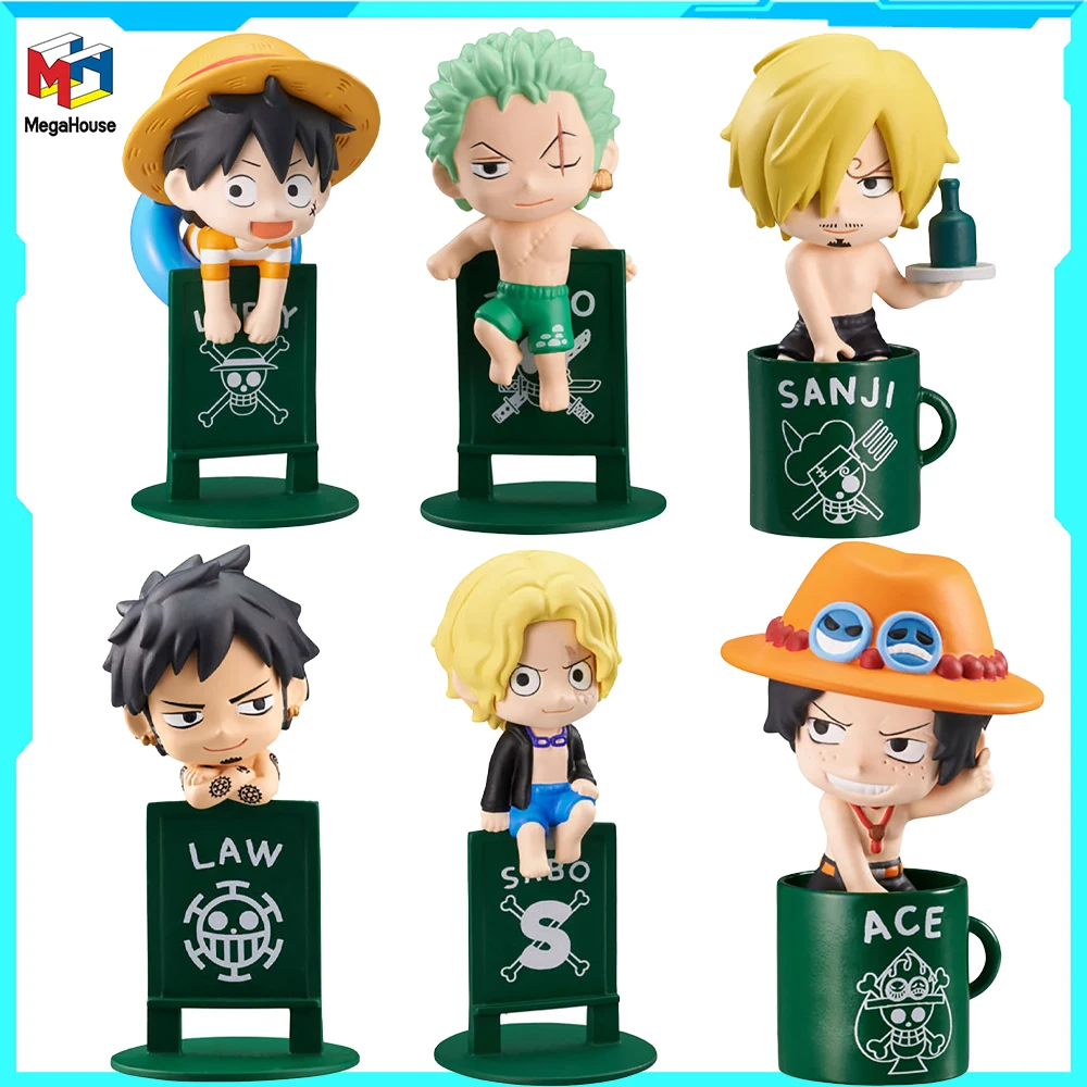 Фото 100% Оригинальная фигурка MegaHouse One Piece: Монки Д. Луффи, Ророноа Зоро, Трафальгар Лоу, Санджи, Портгас Д. Эйс. В наличии. №1