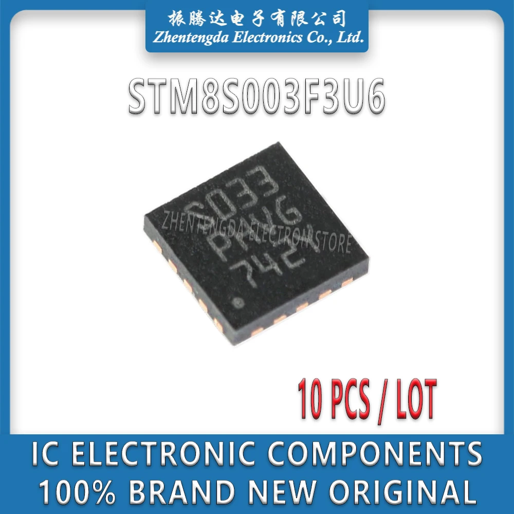 

STM8S003F3U6 STM8S003F3 STM8S003F STM8S003 STM8S STM8 STM IC MCU Chip UFQFPN-20