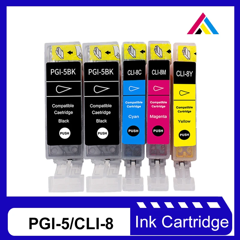 

CSD For PGI-5 CLI-8 PGI 5 CLI 8 Ink Cartridge Compatible for Canon PIXMA IP3300 IP3500 IP4200 IP4300 IP4500 IP5200 IP5300 IX4000