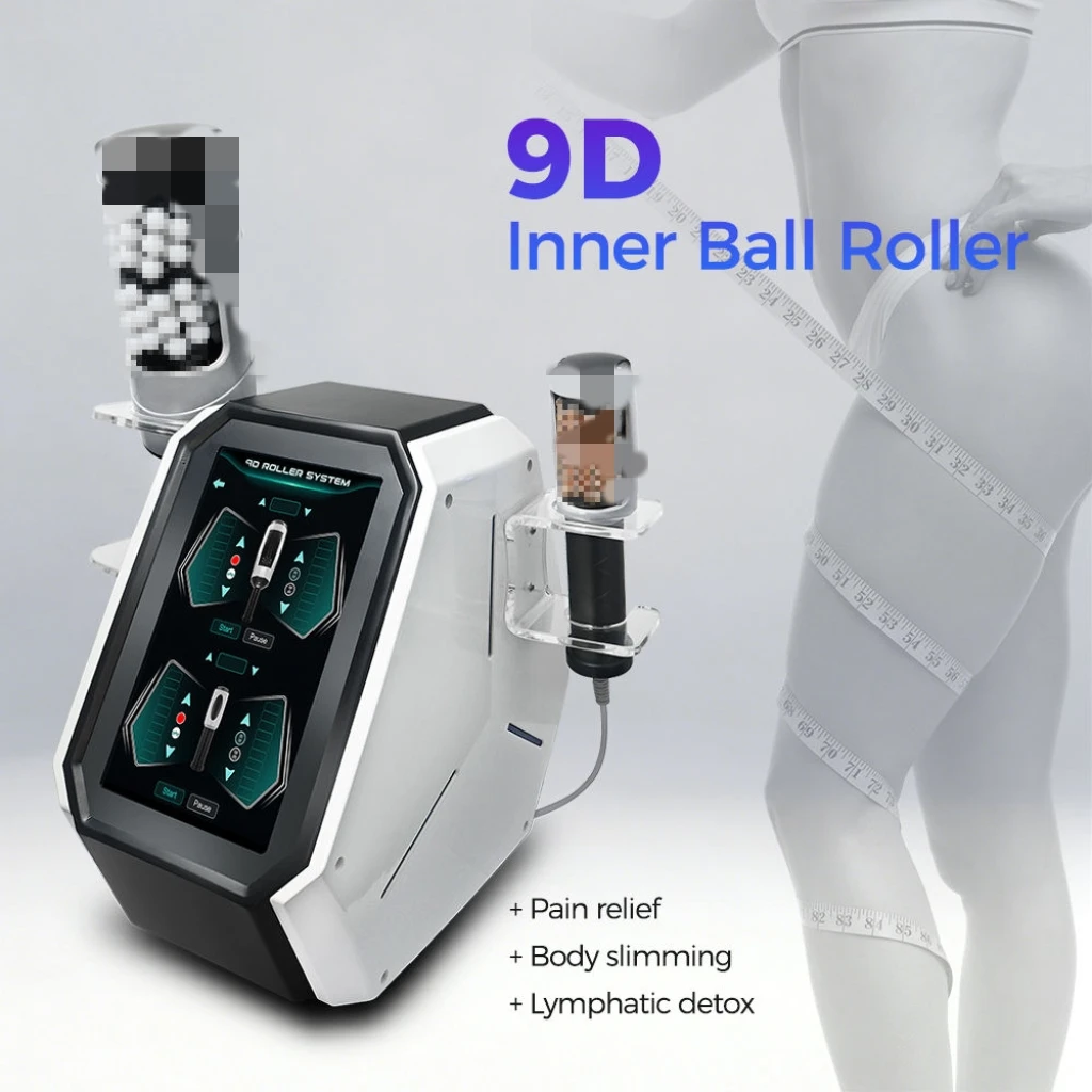 Фото НОВИНКА: Аппарат для массажа 9D Inner Ball Roller – Эндосферический массажер для тела, уменьшения целлюлита, снижения веса, удаления жира и тонизирования мышц №4