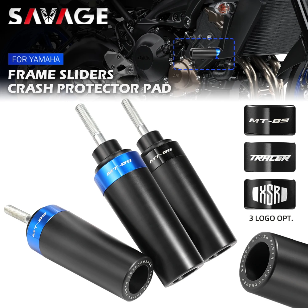 Mt09 Frame Slider Crash Protector Per Yamaha Mt-09 Tracer 900 Xsr 900 Moto Engine Crash Pad Carenatura Protezione Anticaduta