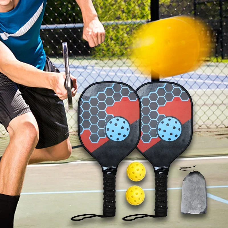 Деревянная ракетка для спорта на открытом воздухе и фитнеса набор