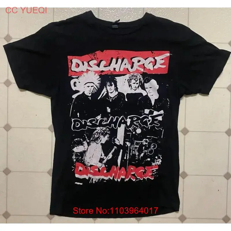 Выписывающая футболка d-beat в стиле панк новинка varukers crass hardcore med