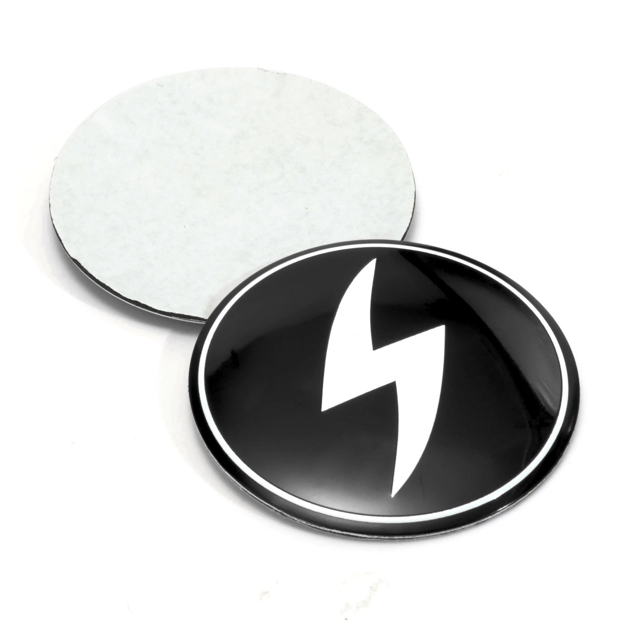 4pcs 56mm Car Wheel Hub Cover Stickers For Rim Universal Center Cap Logo Lightning Aluminum Refits Styling Accessroies Black Red - купить по