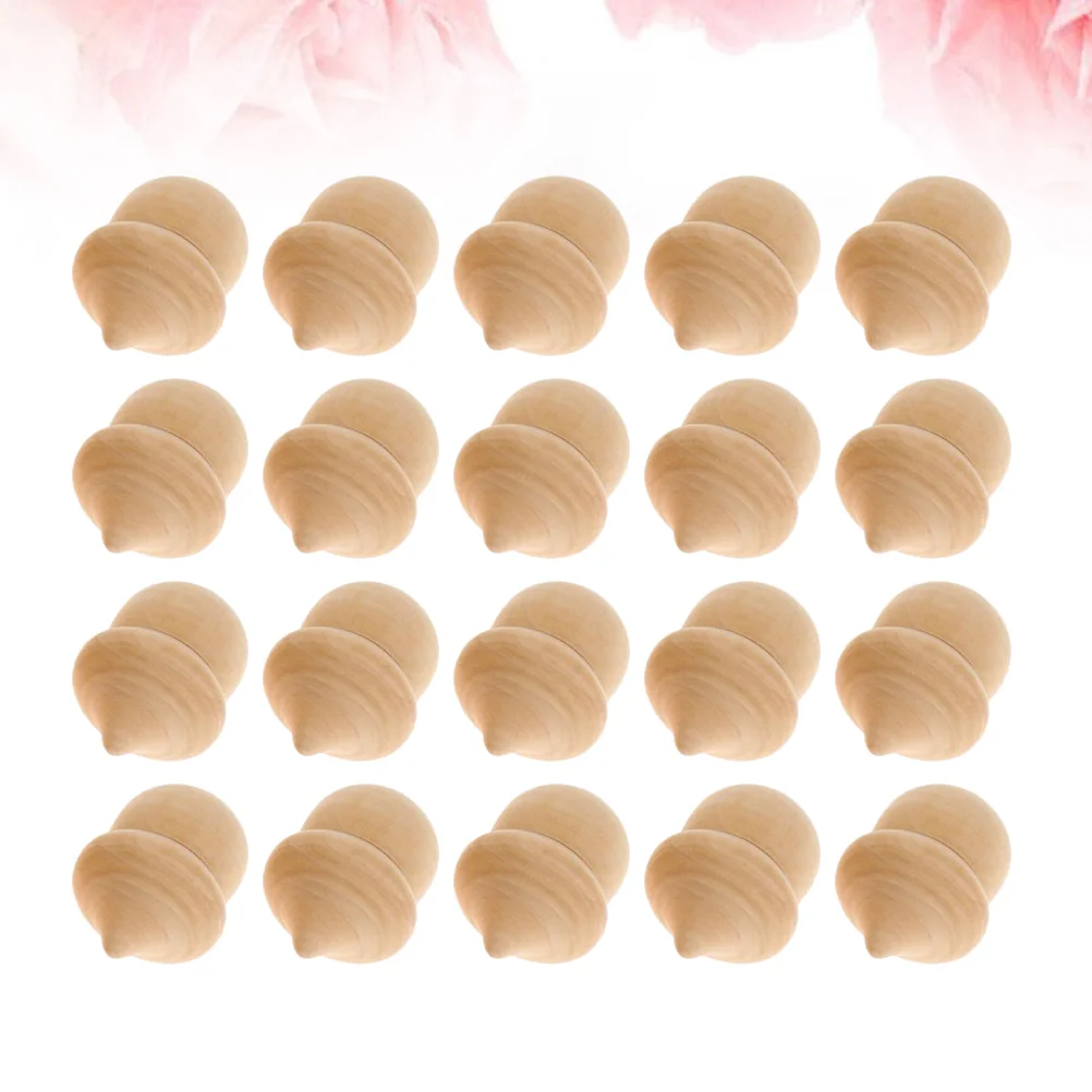 

Wooden Acorn Wood Acorns Crafts Unfinished Diy Natural Decor Blank Craft Ornament Countingreal Driftwoodcrafting Ornaments