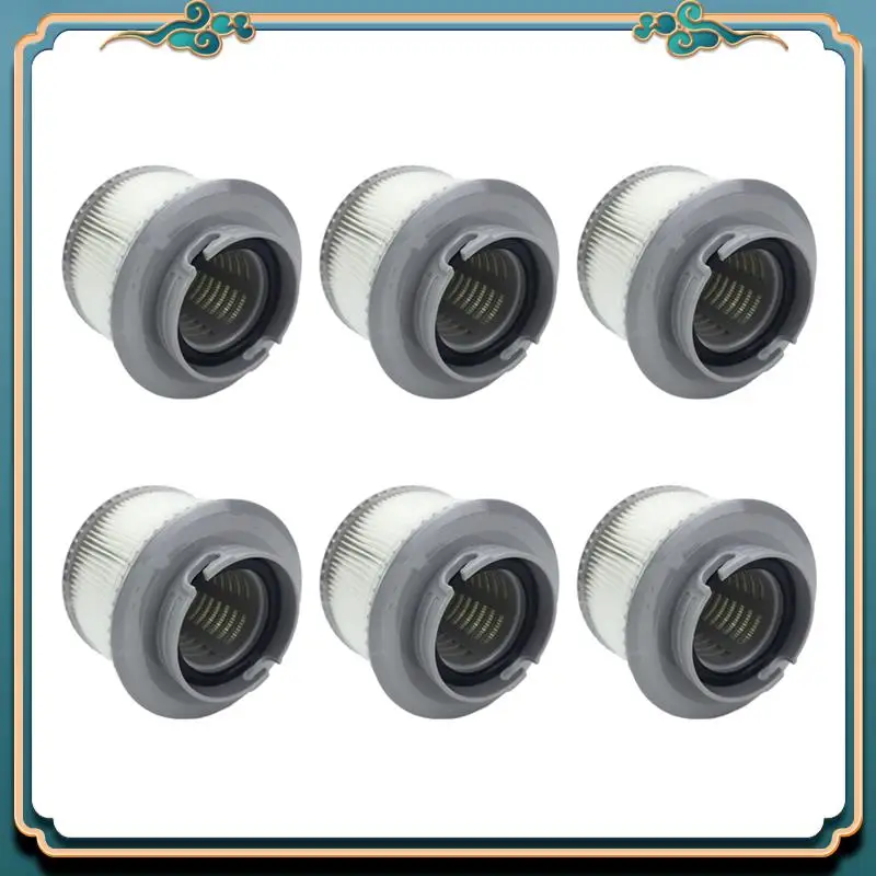 Фото ABMV-6Pcs MSPA FD2089 Сменный фильтр для надувного бассейна, подходит для картриджа фильтра надувного бассейна, аксессуары для наземных бассейнов №1