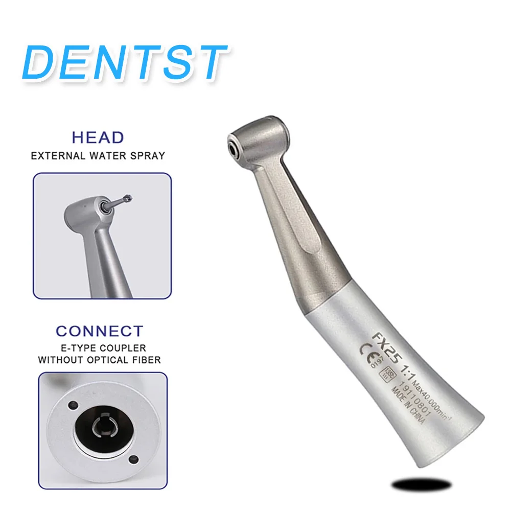 

FX25 Dental Against Contra Angle Handpiece 1:1 Micromotor Polisher Air Turbine Low Speed Latch Bur odontologia Tools Dentistry