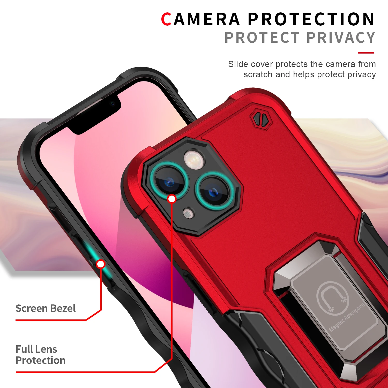 Чехол для iPhone 11 12 13 Pro Max XR XS 8 7 6S Plus бронированный ударопрочный чехол с полным