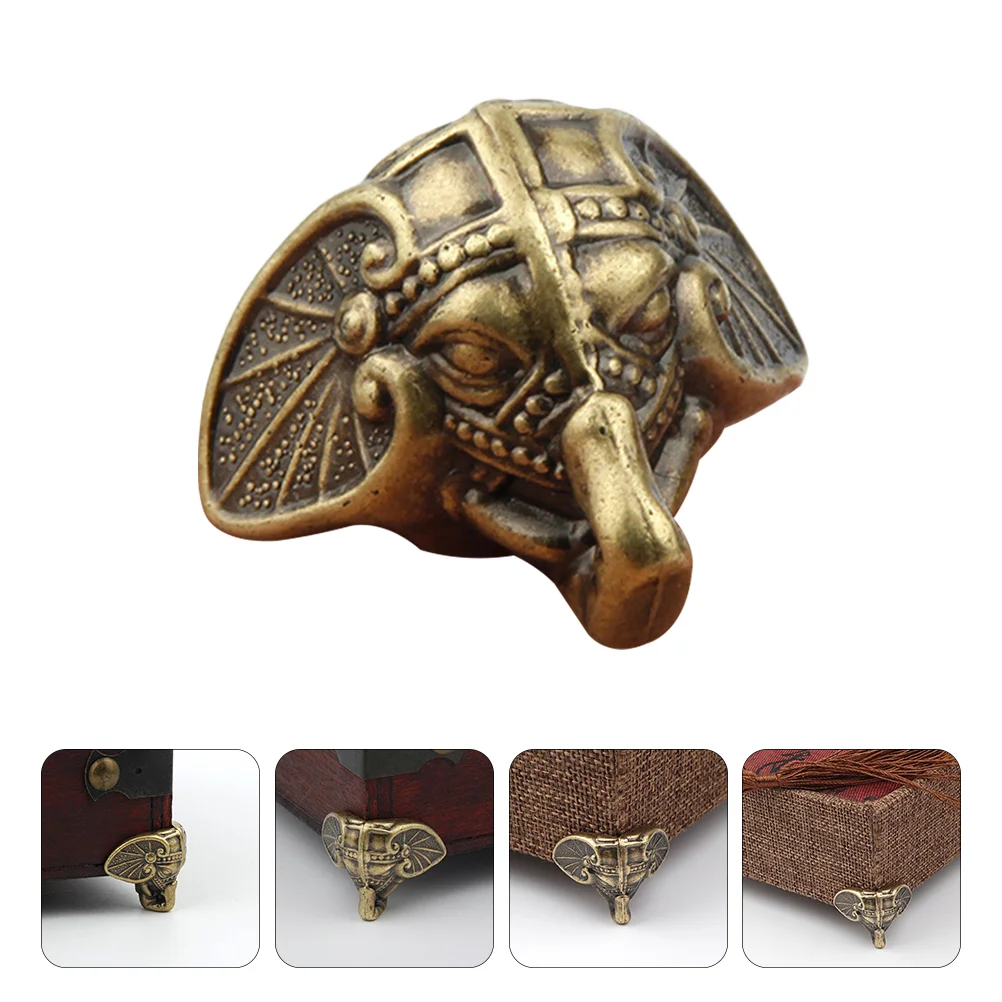 

Box Legs Feet Leg Decorative Jewelry Wood Cornerchest Boxes Foot Alloy Vintage Gift Case Metal Protector Toolbox Fixing Guards