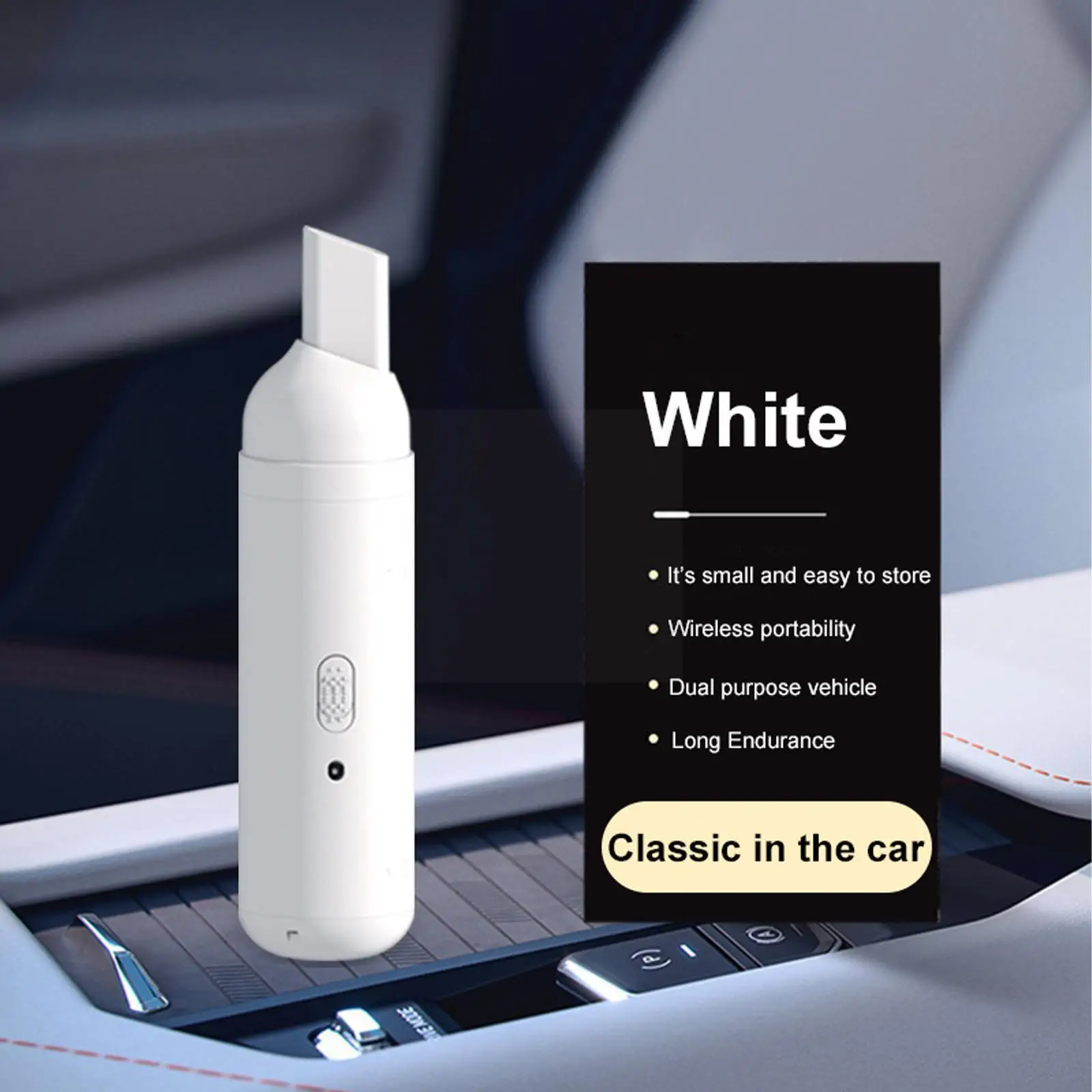 

Cordless Mini Car Vacuum Cleaner Portable Household Cleaner Vacuum Cleaning Dual-use Rechargeable Wet Desktop Dry P6x9