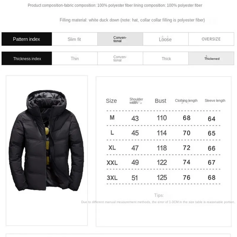 2022 Winter Men's Jacket Down Padded Men's Jacket Casual Large Size Loose Thick Warm Clothing Hot Sale Free Shipping M-5XL