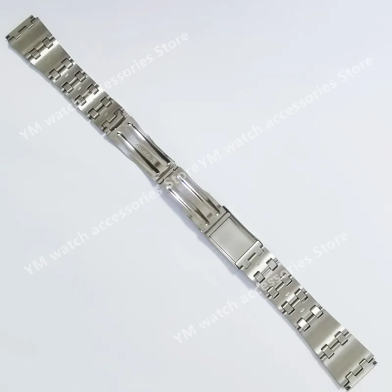 Straight End Solid Stainless Steel 19mm Watch Band Strap Bracelet Fit For SKX Replacement 80's Pogue 6139 KS Watch
