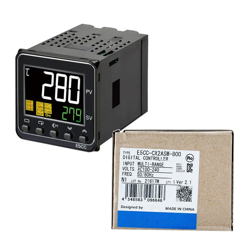 

3PCS E5CC-CX2ASM-800 & 1PCS E5CC-RX2ASM-880 Controller 100% New & Original Genuine