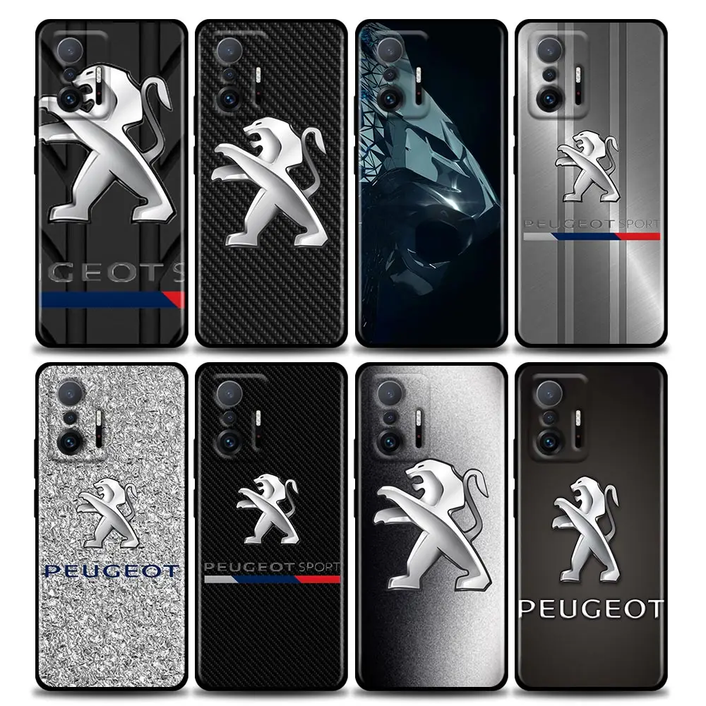 

Phone Case for Xiaomi Mi 12 12X 11 Lite 11X 11T X3 X4 NFC M3 F3 GT M4 Pro Lite NE 5G TPU Case Cover Luxury Peogeot France