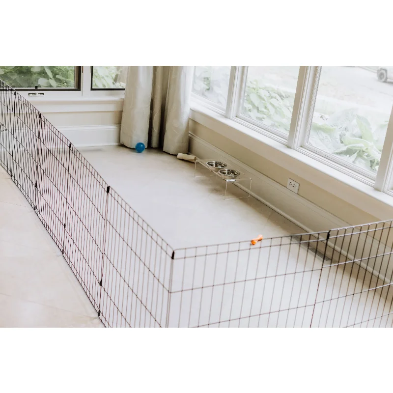 

G-Floor 5' x 10' Polyvinyl Ceramic Pet Friendly Carpet Protector - Clear