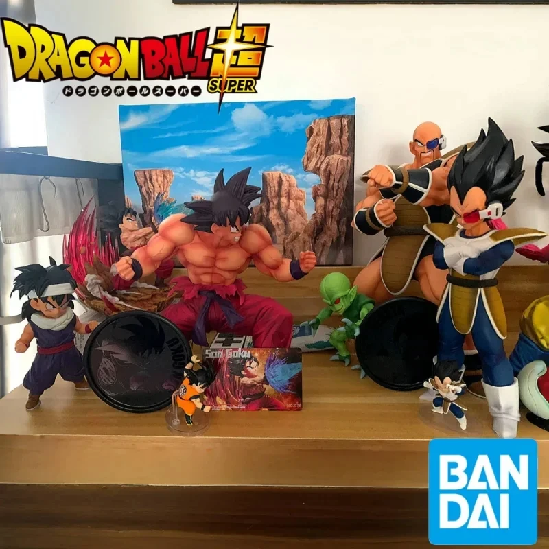 Новый оригинальный Bandai Ichiban Kuji Dragon Ball Z Toys Последний приз Nappa Vegeta Goku Saiyan Аниме