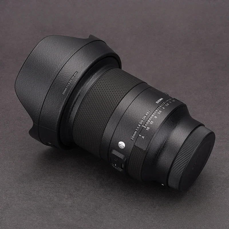 Для Sigma 20 мм F1.4 наклейка виниловая пленка для объектива корпус защитная защитное
