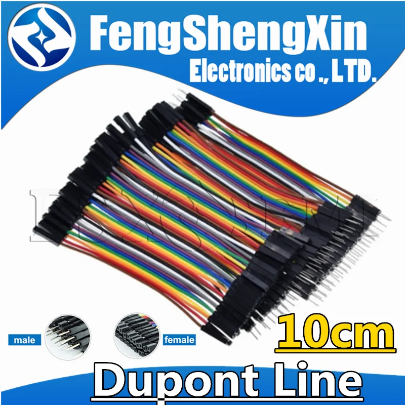 

120pcs Dupont Line 10CM 40Pin Male to Male + Male to Female and Female to Female Jumper Wire Dupont Cable for Arduino DIY KIT