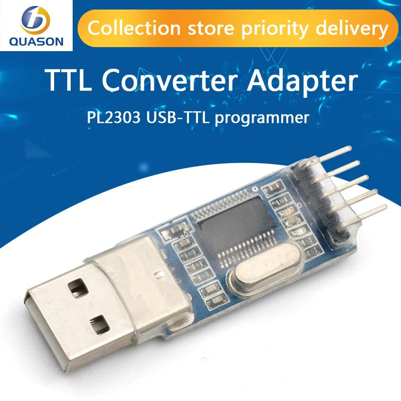 PL2303 USB to TTL / USB-TTL / STC microcontroller programmer / PL2303 USB To RS232 TTL Converter Adapter Module