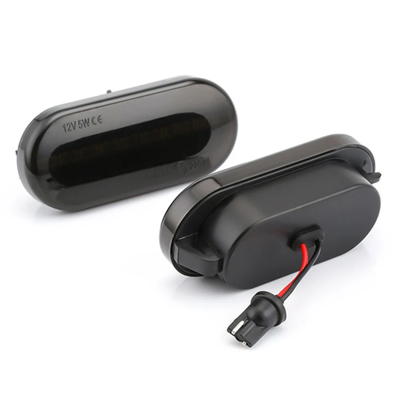 2 шт. светодиодные боковые указатели поворота для Focus Mk2 (черный)