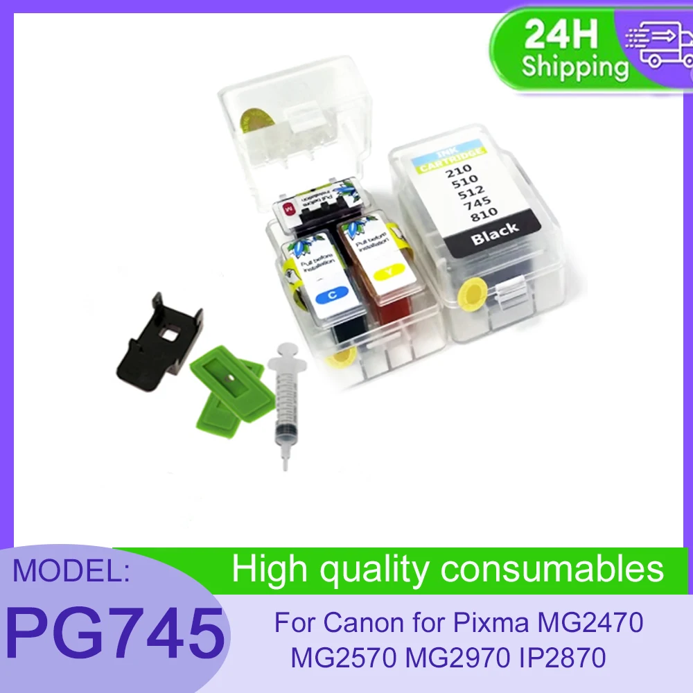 Фото Комплект для заправки картриджей Vilaxh PG745 CL746 Smart Cartridge 745XL 746XL PG745 CL746 для Canon Pixma MG2470 MG2570 MG2970 IP2870 №2