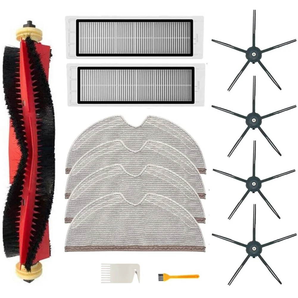 

13Pcs Replacement Parts for Xiaomi Roborock S6 S60 S65 S5 MAX S6 MAXV S6 Pure Vacuum Cleaner Accessories Brushes Filters