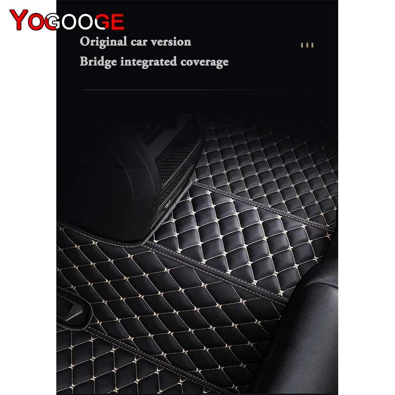 YOGOOGE пользовательские автомобильные коврики для Mini Cooper F55 F56 F57 R56 ковры аксессуары