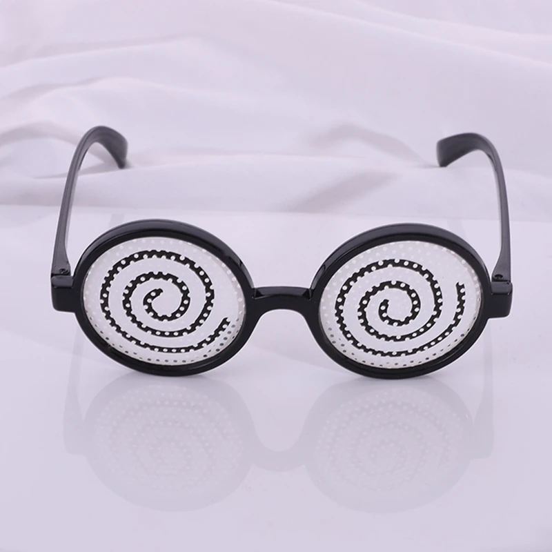 

Funny Vertigo Pattern Glasses Novelty Mini Funny Wearing Accessories Plastic Made Creative Supplies Kids Relieve Boredom