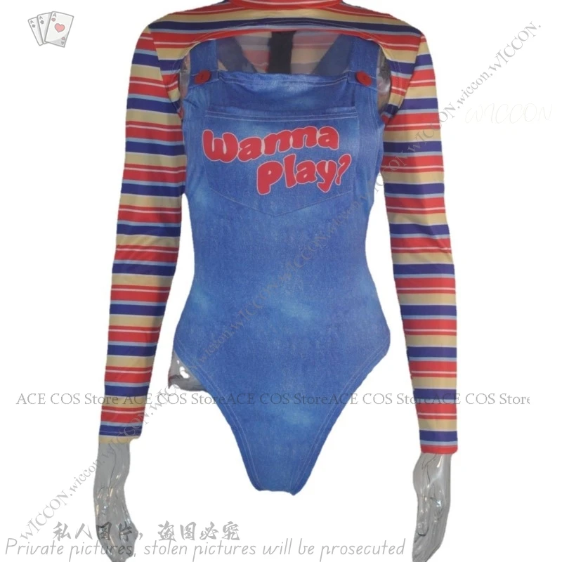 Страшный кошмар костюмы на Хэллоуин для женщин убийца хочет играющий в фильм