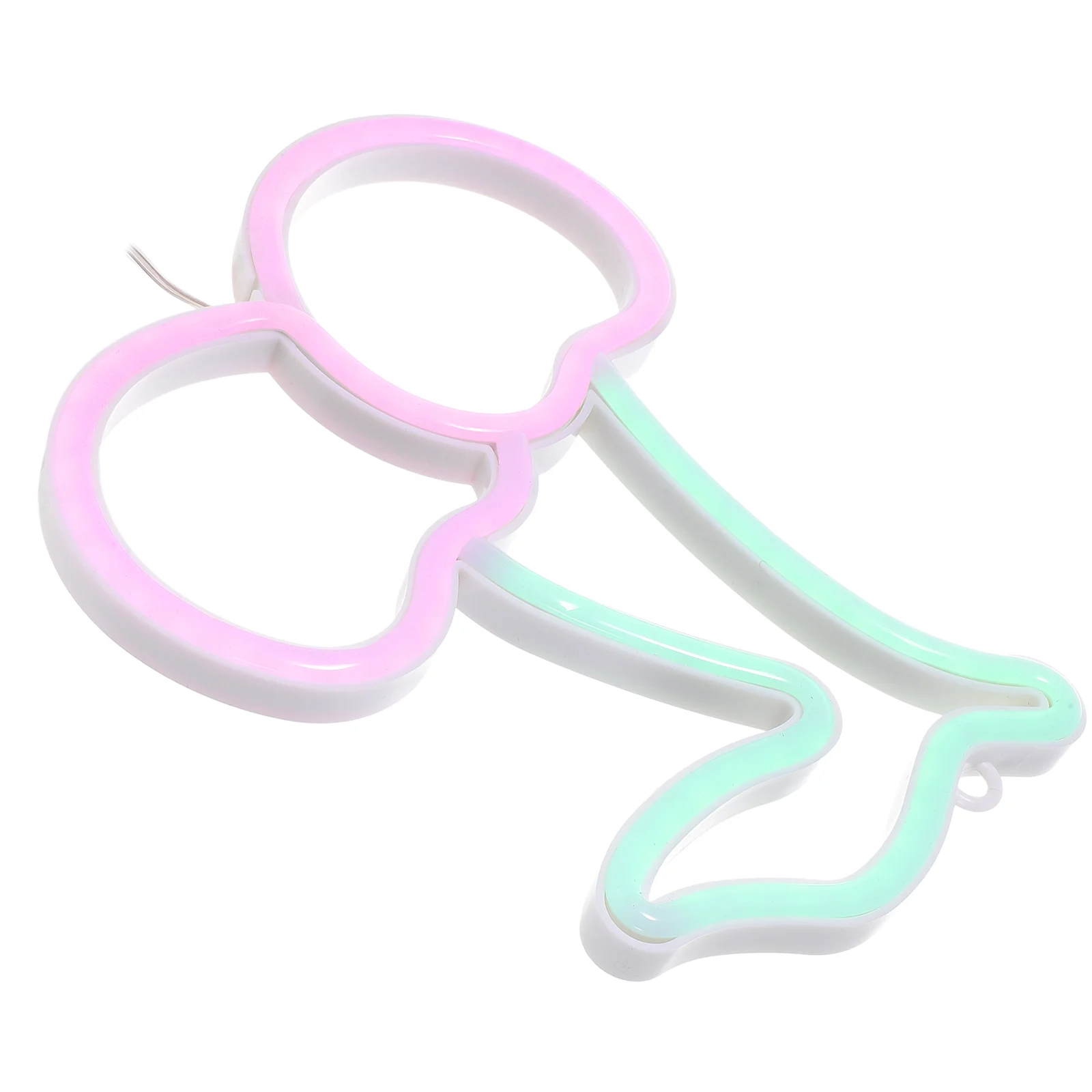 

Cherry Neon Kid Room Decor Light Lights Wall Lamp Bedroom Pvc Decorations Signs