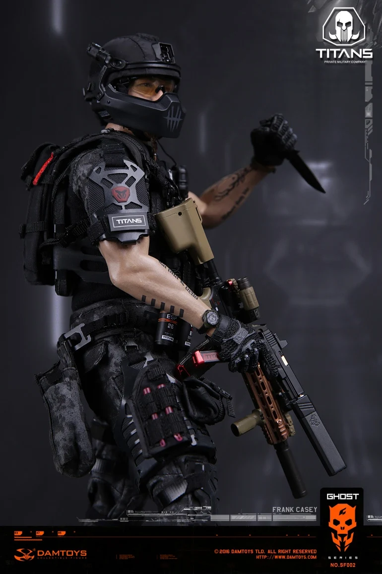 Плотина игрушки SF002 призрак серия-Титаны PMC-Франк Кейси 1/6 фигура Лучшая цена |