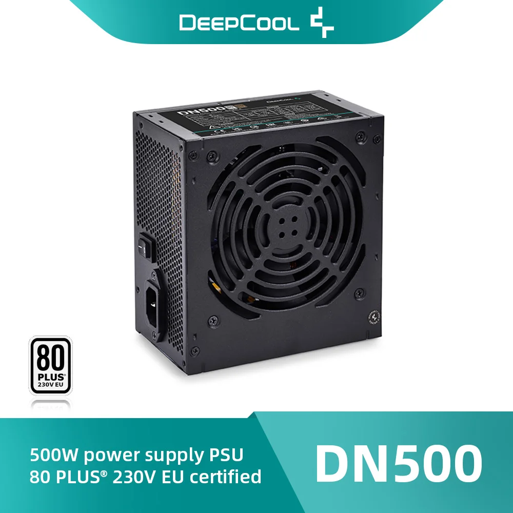 

DeepCool DN500 80PLUS 230V EU Certified Computer Power Unit 500W 85% electrical efficiency PSU Computer Components Блоки питания