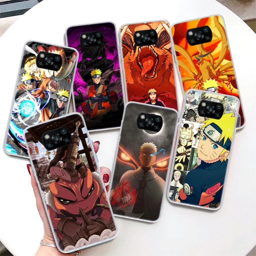 

Naruto Anime Uzumaki Coque Phone Case For Xiaomi Mi 11 Lite 11i 11T 10T 9T 12 Pro 10 9 8 12X 6X 5X Ultra Soft Cover Shell