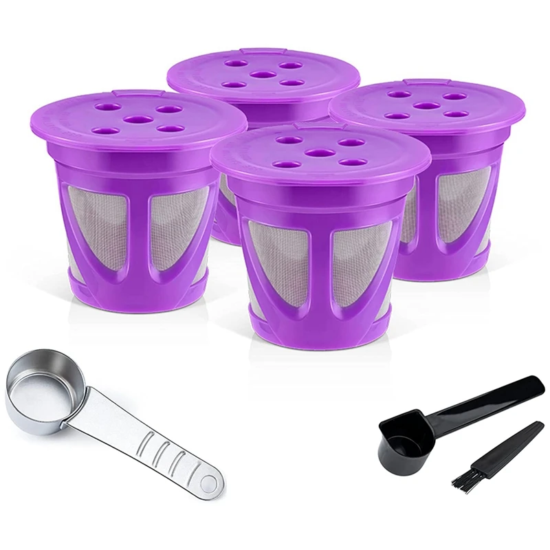 Многоразовые чашки K для Keurig, многоразовые кофейные фильтры, подставки для Keurig, многоразовые зеркальные кофейные чашки для фотографий