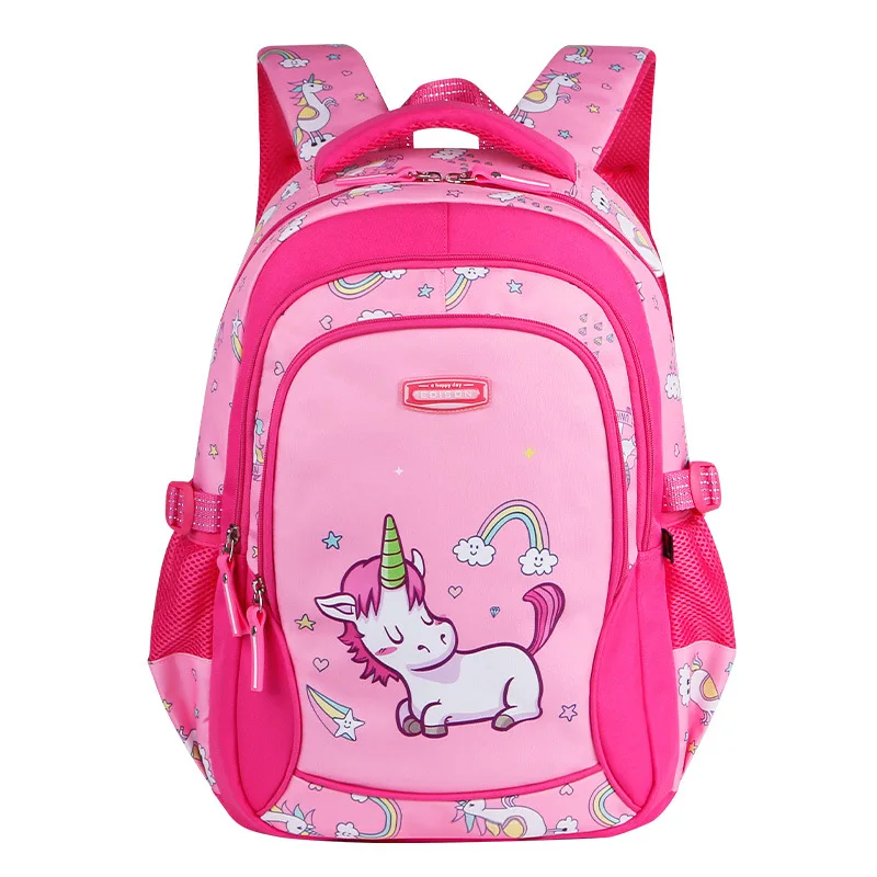 

pink School backpack for children schoolbag cute anime backpack kids school bags for teenage girls mochila escolar infantil