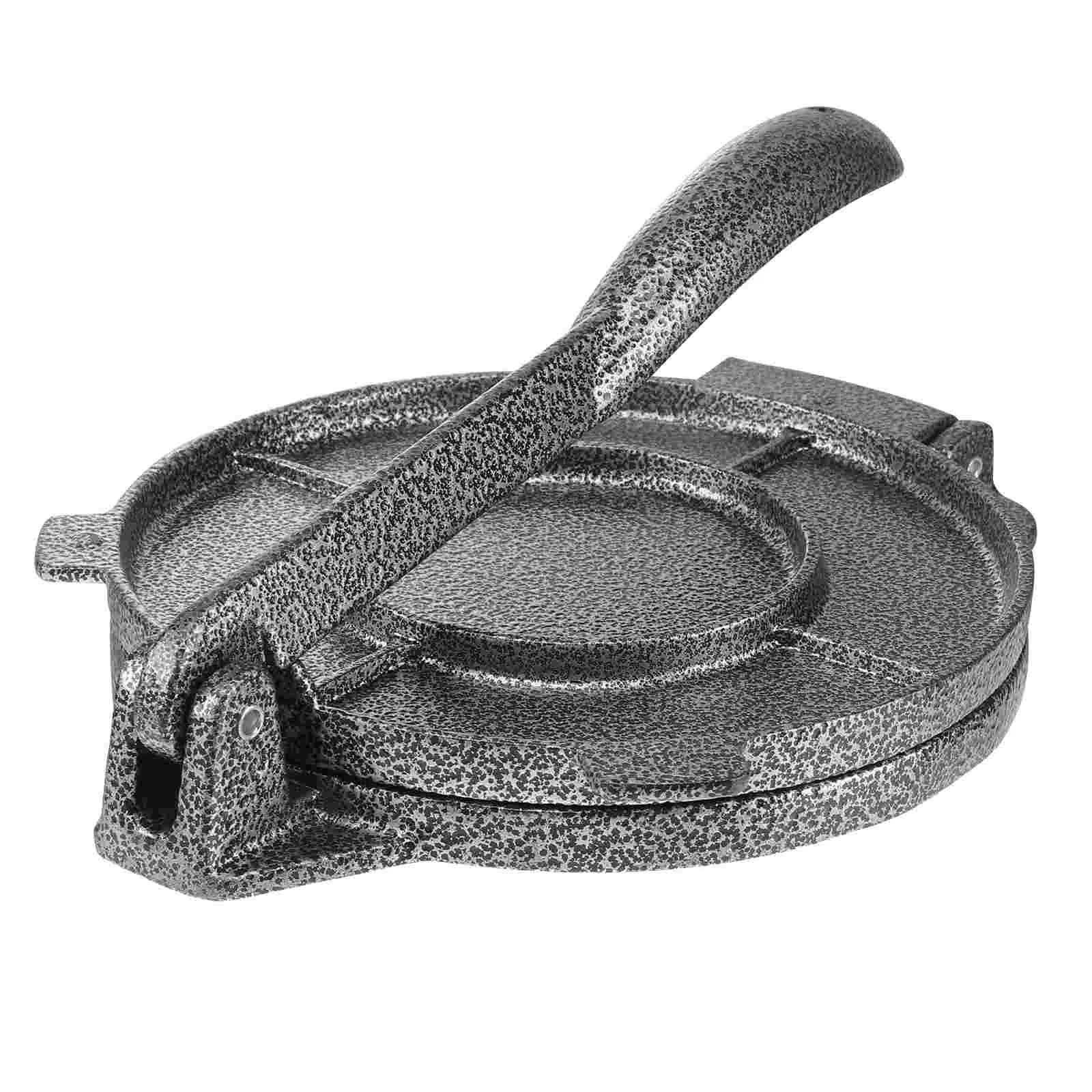 

Tortilla Press Maker Dough Presser Dumpling Tool Pressing Machine Flour Roller Wrapper Roti Making Corn Iron Round Mold Pizza