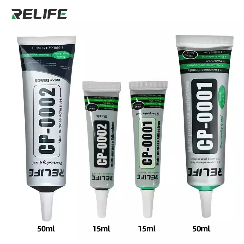 RELIFE 50ML CP0001 CP0002 Transparent Adhesive Glue Liquid For iPhone Middle Frame LCD Screen Back Cover Glass Repair