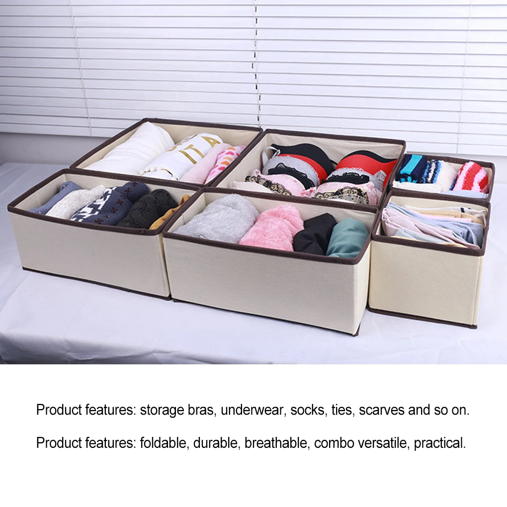 

6 шт., органайзеры для нижнего белья