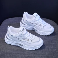 platform sneakers women cacual shoes 2022 spring autumn student shoes breathable non slip running sport shoes white female shoes